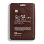 Mascarilla con alto contenido de veneno de abeja y baba de caracol