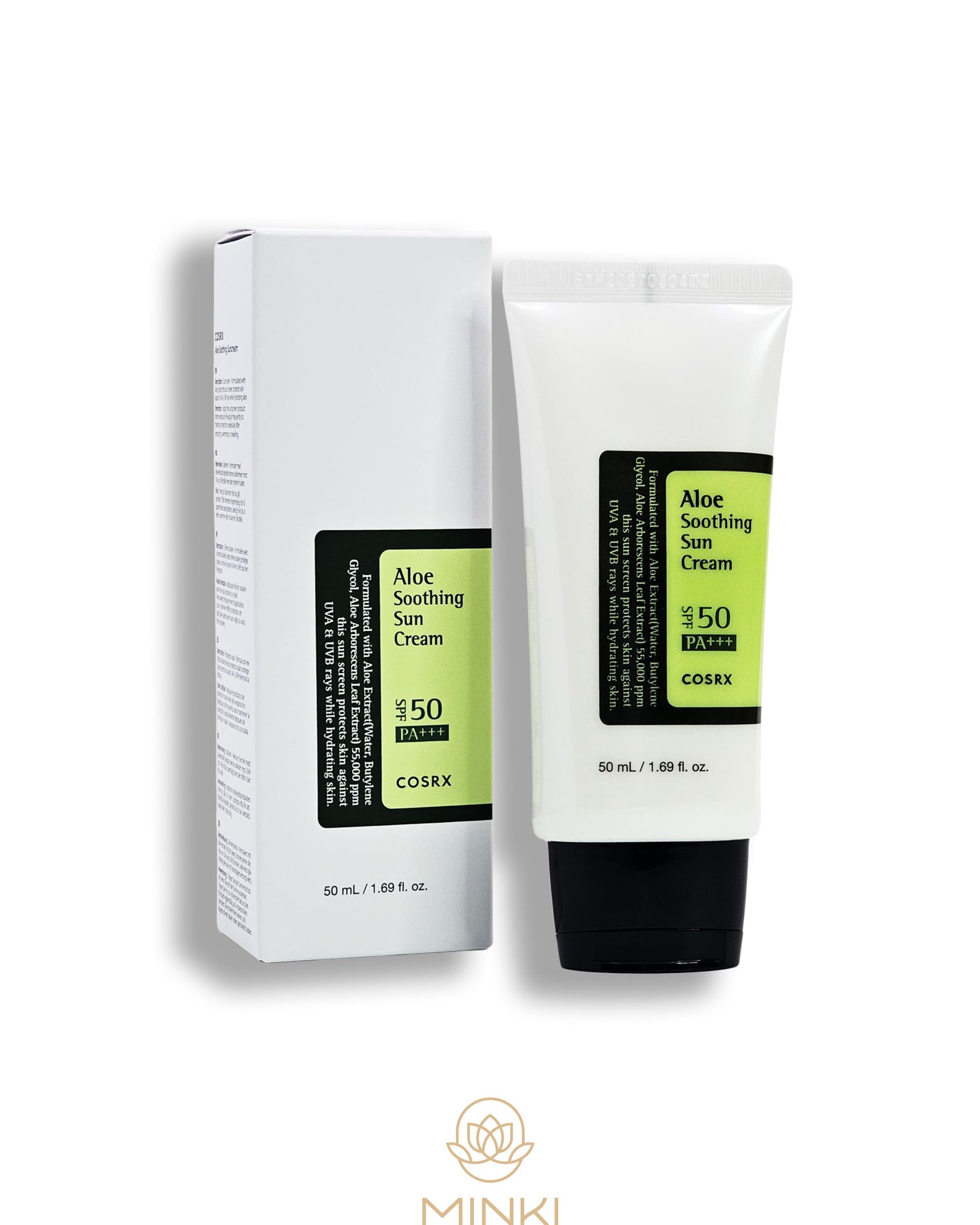 Protector solar calmante con aloe SPF50+/PA+++ - Imagen 2