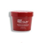 Mascarilla de poros de arcilla roja amazónica