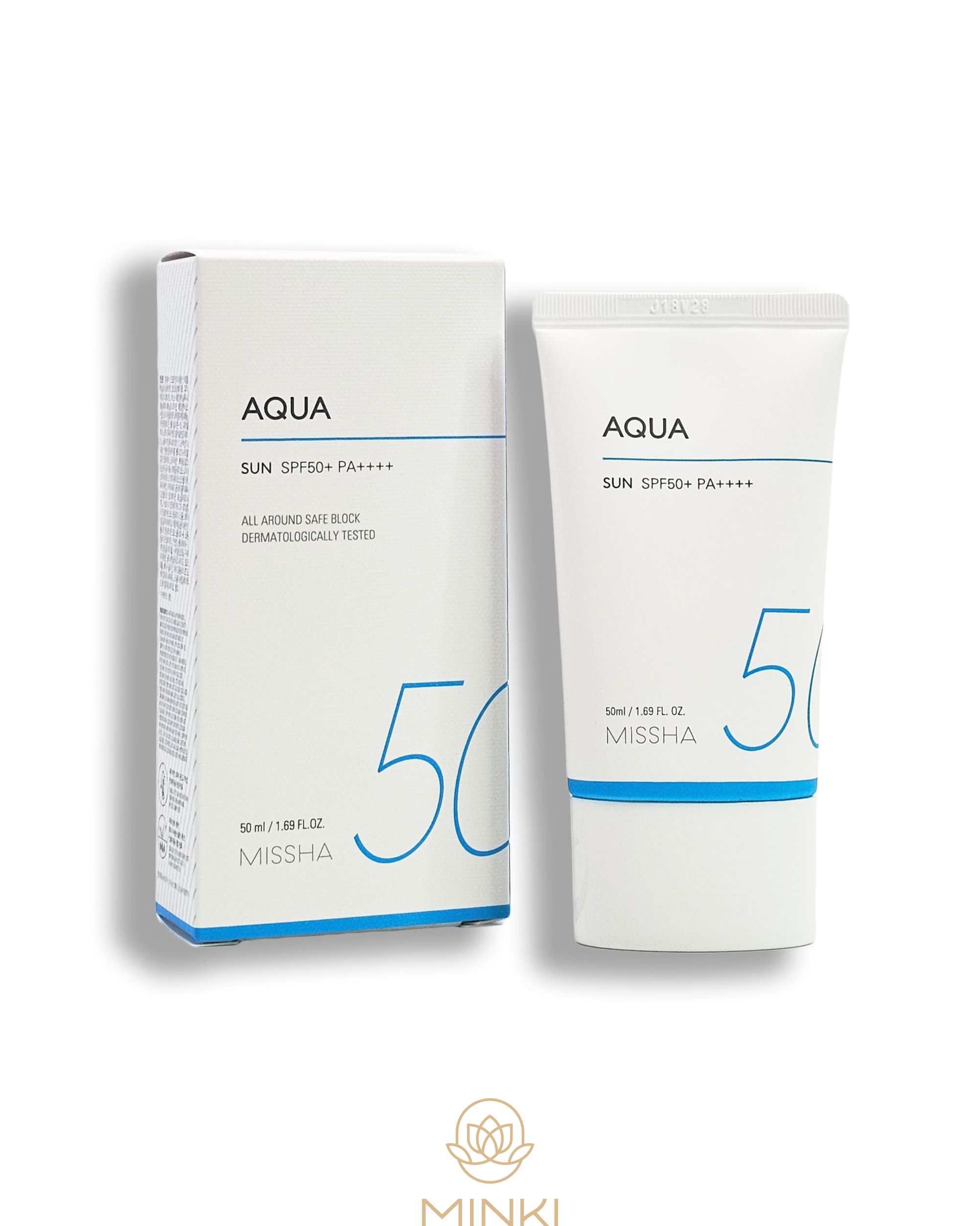 Protector solar All-Around Safe Block Aqua Sun SPF50+/PA++++ - Imagen 2