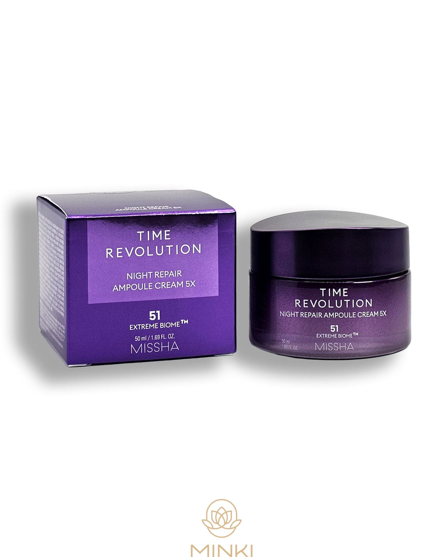 Crema reparadora Time Revolution Night Repair Ampoule 5x - Imagen 2