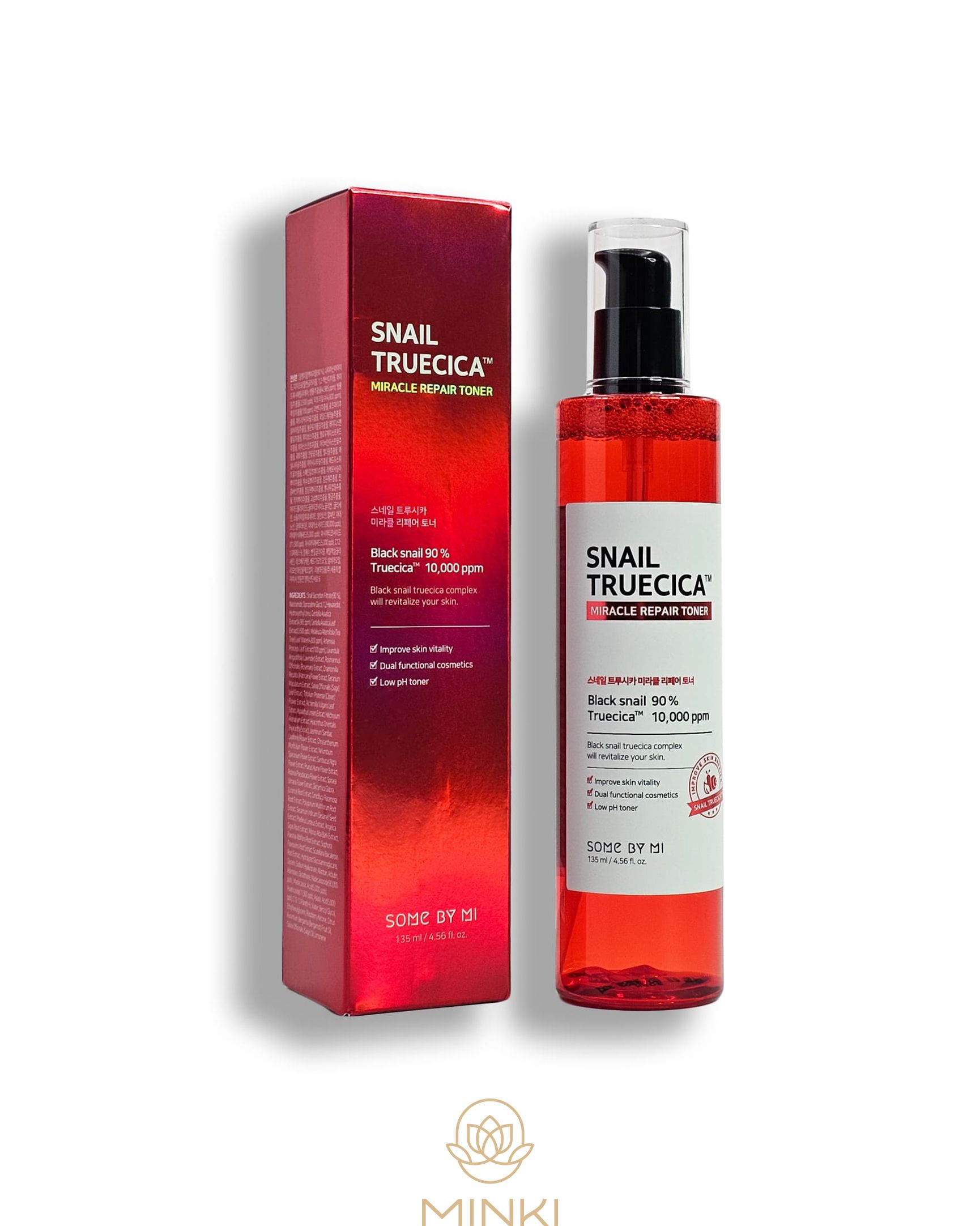 Tónico reparador Snail Truecica Miracle con baba de caracol - Imagen 2